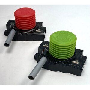 2008 MATTEL Hot Wheels Monster Jam Super Slammer REPLACEMENT LAUNCHERS Red Green